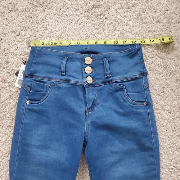 COLOMBIANA JEANS ITALY BUTT LIFT SKINNY JEANS 2046 - Picture 7 of 10